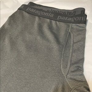 Patagonia Men's Gray Midweight Base Layer Joggers Size XXL / 2XL Polartec